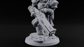 Armed to Overwhelm Human Heavy Gunner D turntable
