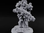 Armed to Overwhelm Human Heavy Gunner C turntable