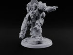 Armed to Overwhelm Human Heavy Gunner G turntable