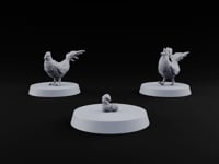Pecking Order Barnyard Chickens turntable