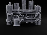 Vinebound Garden Fence A turntable