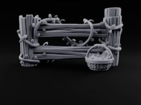 Vinebound Garden Fence B turntable