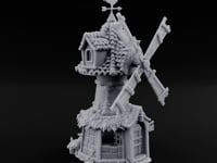 Rooster-Vane Windmill turntable