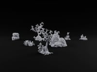 Orchard Chores Farmyard Scatter Set turntable