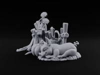 Orchard Chores Farmyard Scatter Piece H turntable