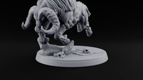 On the Rampage Gorthek Beast D turntable