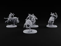 Thundering Into Battle Beastman Gorthek Riders turntable