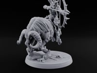 Thundering Into Battle Beastman Gorthek Rider D turntable
