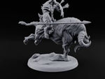 Thundering Into Battle Beastman Gorthek Rider B turntable