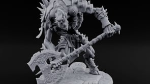 Axe Bared Low Beastman Giant turntable