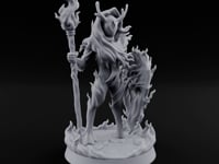 Holding the Fireline Fire Elemental Sentinel A turntable