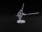 Levelled Spears Human Ashigaru B turntable