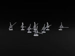 Levelled Spears Human Ashigaru turntable