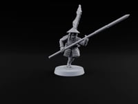 Levelled Spears Human Ashigaru C turntable