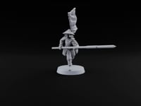 Levelled Spears Human Ashigaru E turntable