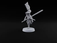 Levelled Spears Human Ashigaru G turntable