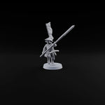 Levelled Spears Human Ashigaru F turntable