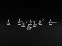 Holding the Line Human Ashigaru Spearmen turntable