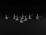 Holding the Line Human Ashigaru Spearmen turntable