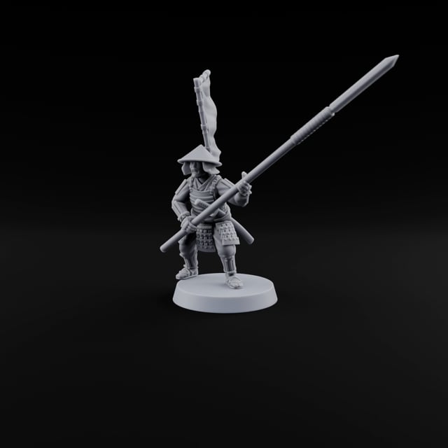 Holding the Line Human Ashigaru Spearman G turntable