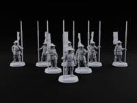Standing Ready Human Ashigaru turntable