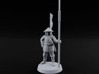 Standing Ready Human Ashigaru D turntable