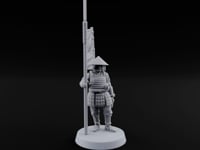 Standing Ready Human Ashigaru B turntable