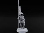 Standing Ready Human Ashigaru B turntable