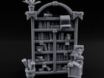 Overstuffed Library Bookshelf D turntable