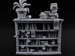 Overstuffed Library Bookshelf E turntable