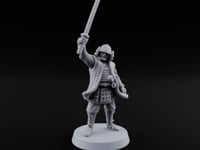 Rallying the Ranks Human Ashigaru Commander A turntable