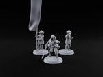 Lets Go Human Ashigaru Command Group turntable