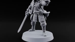 Lets Go Human Ashigaru Command Figure A turntable