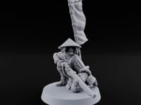Matchlocks at the Ready Human Ashigaru Musketeer F turntable