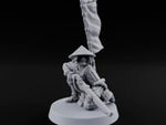 Matchlocks at the Ready Human Ashigaru Musketeer F turntable