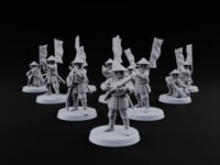 Matchlocks at the Ready Human Ashigaru Musketeers turntable