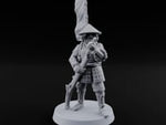 Matchlocks at the Ready Human Ashigaru Musketeer B turntable
