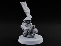 Matchlocks at the Ready Human Ashigaru Musketeer I turntable