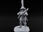 Matchlocks at the Ready Human Ashigaru Musketeer A turntable