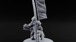 Bowstrings Taut Human Ashigaru Archer I turntable
