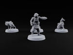 Pointing the Way Human and War Dog Team turntable