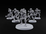 Weapons at the Ready Weird War British Automaton Heavy Machine Gunners turntable