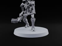 Weapons at the Ready Weird War British Automaton Heavy Machine Gunner A turntable