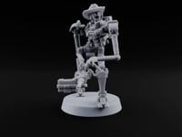 Weapons at the Ready Weird War British Automaton Heavy Machine Gunner E turntable