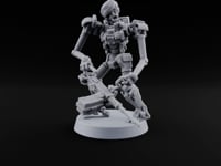 Weapons at the Ready Weird War British Automaton Heavy Machine Gunner B turntable