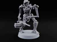Weapons at the Ready Weird War British Automaton Heavy Machine Gunner F turntable