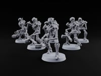Guns at the Hip Weird War Automaton Machine Gunners turntable