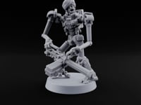 Guns at the Hip Weird War Automaton Machine Gunner B turntable