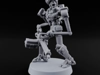 Guns at the Hip Weird War Automaton Machine Gunner C turntable
