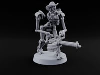 Guns at the Hip Weird War Automaton Machine Gunner E turntable